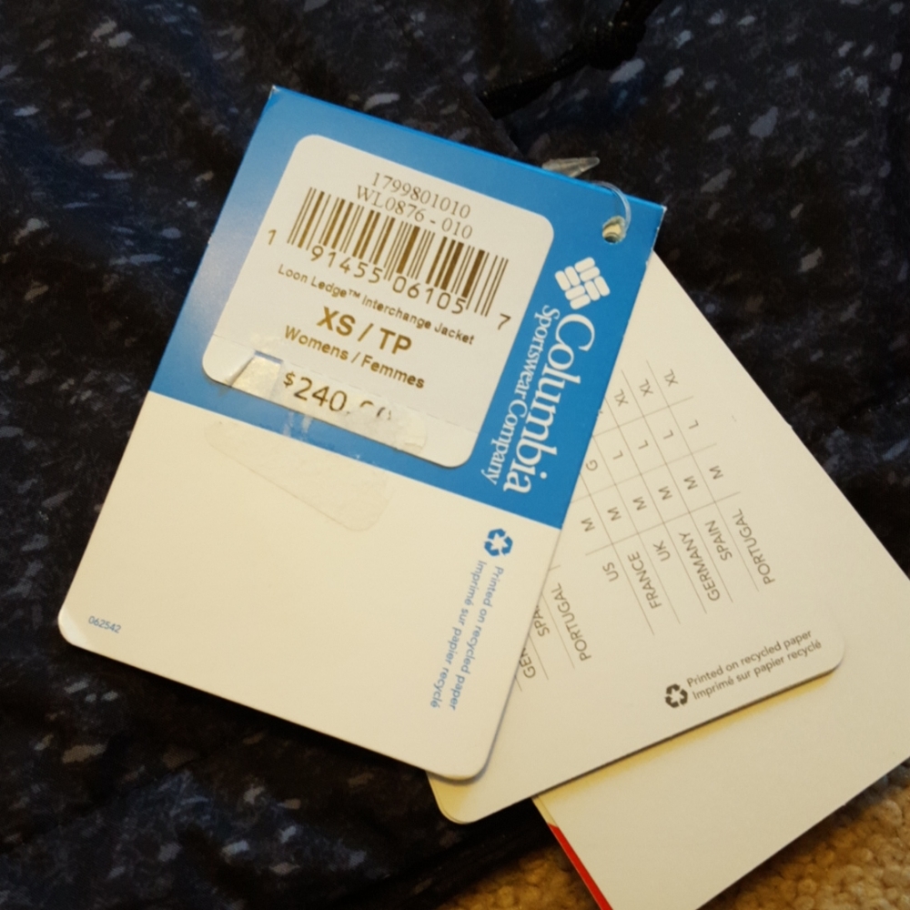 NWT women's Columbia thermal coil jacket size XS - Picture 6 of 16